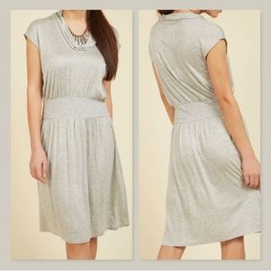 Fervour Heather Grey Jersey M Modcloth